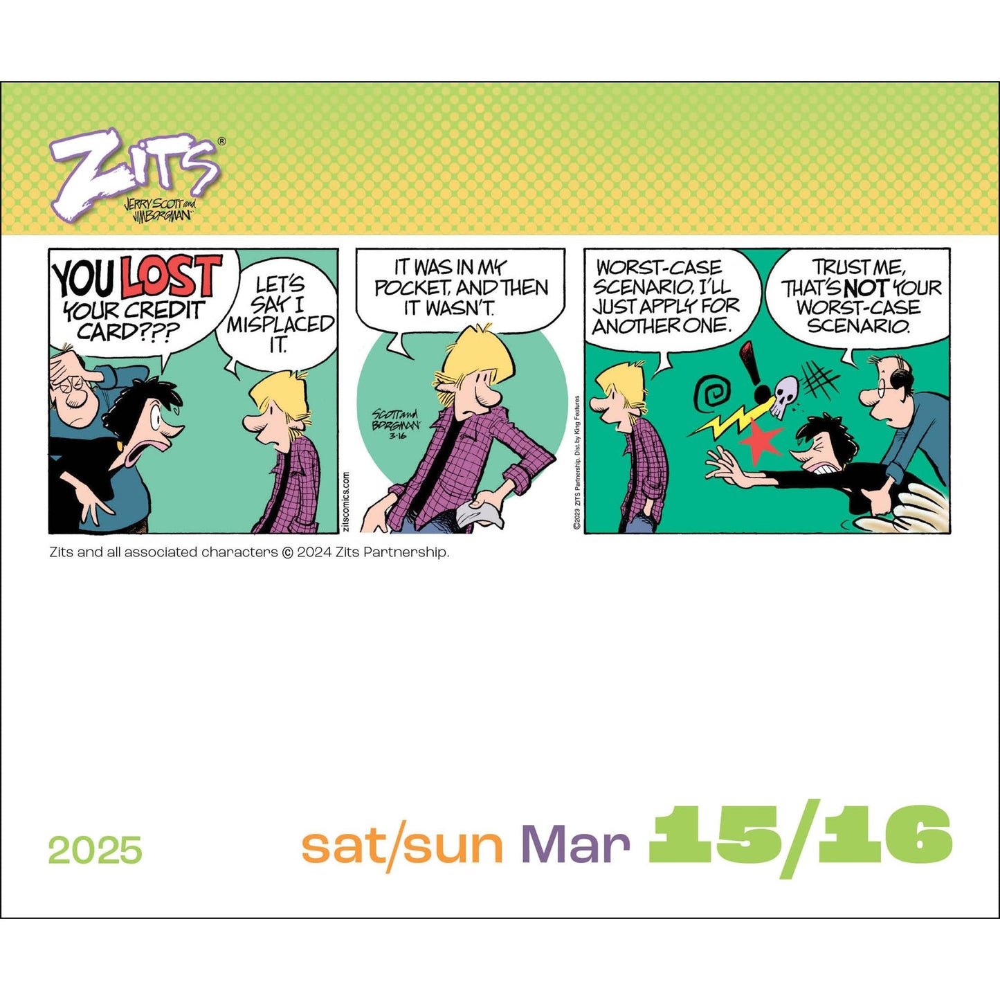 Zits Box 2025 Calendar