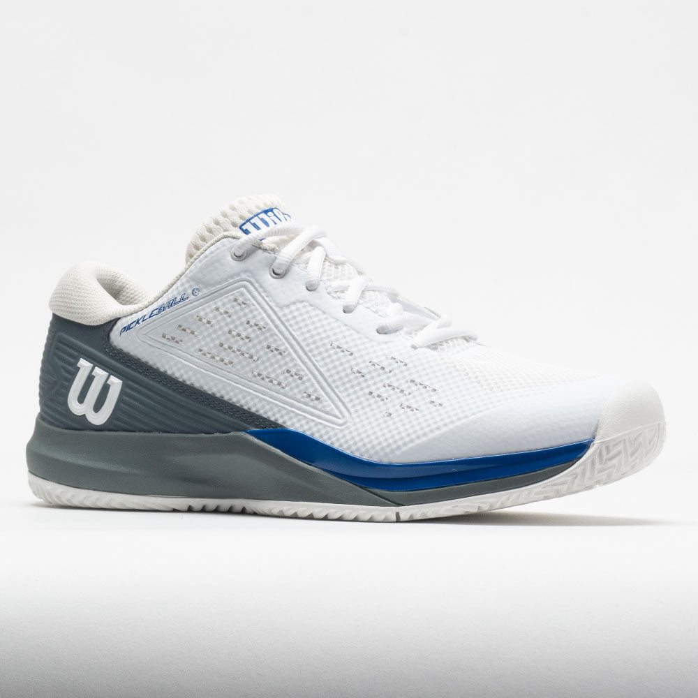 Wilson Rush Pro Ace Pickler Men's White/Stormy Weather/Classic Blue