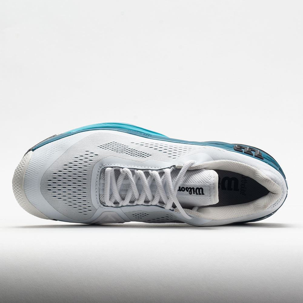 Wilson Rush Pro 4.0 Men's White/Blue Coral/Blue Atoll