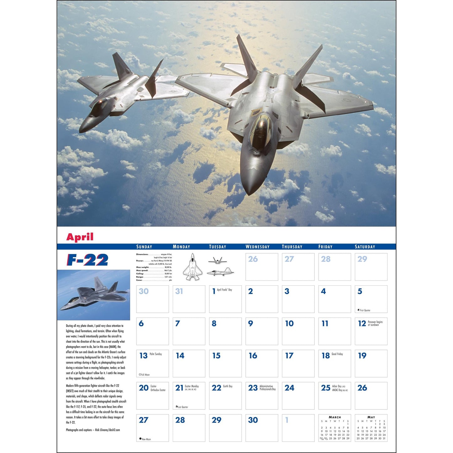 Above And Beyond Deluxe Wall 2025 Calendar