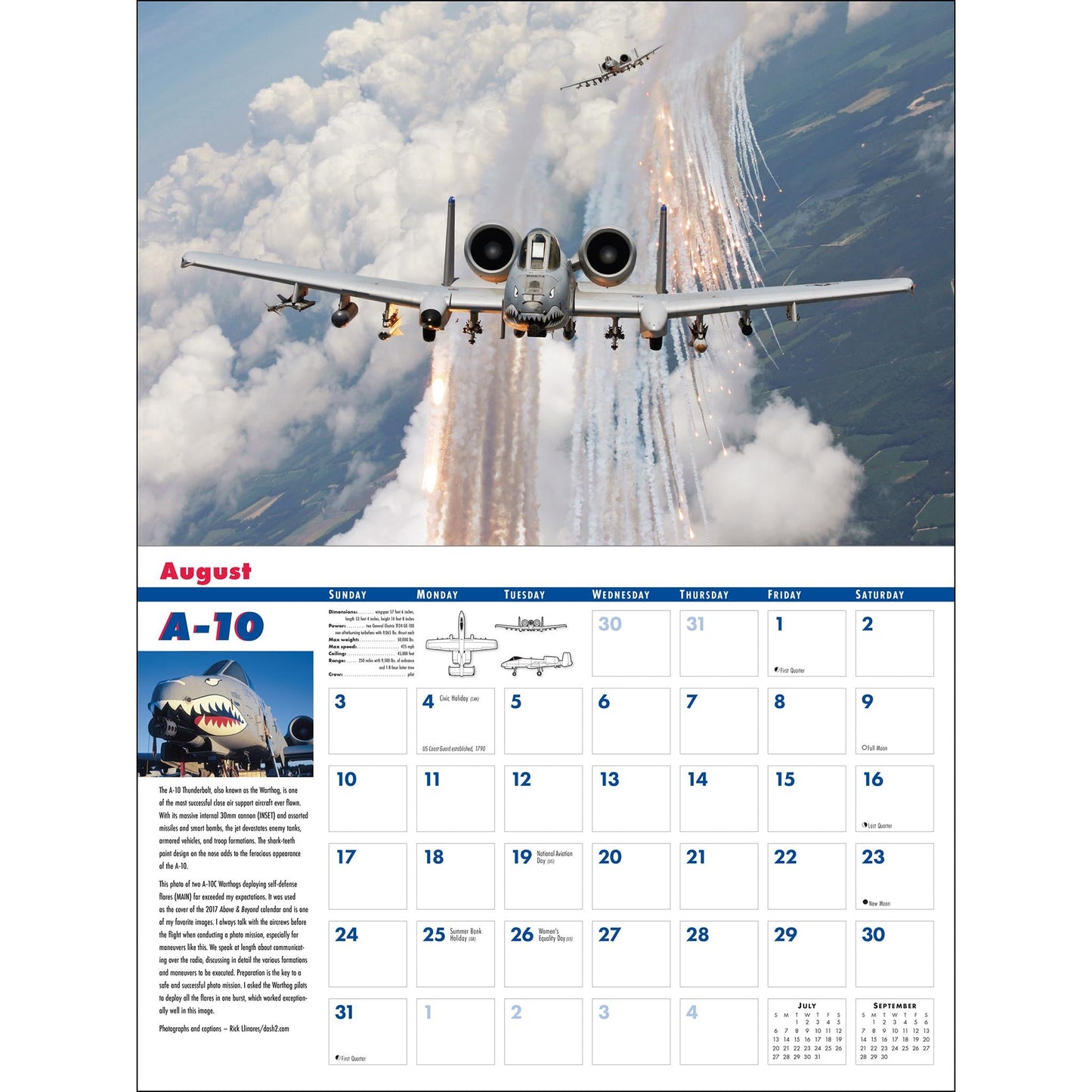 Above And Beyond Deluxe Wall 2025 Calendar