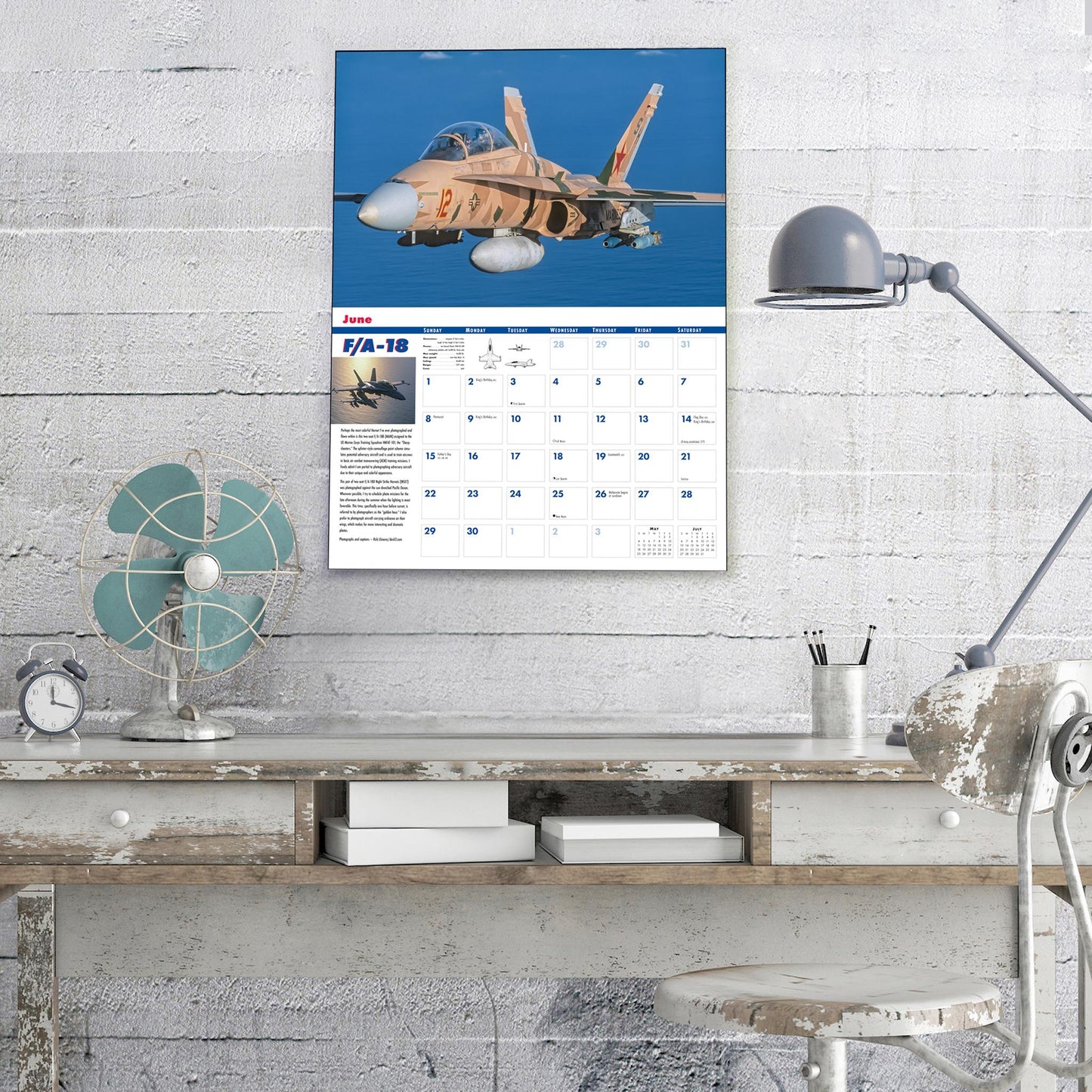 Above And Beyond Deluxe Wall 2025 Calendar