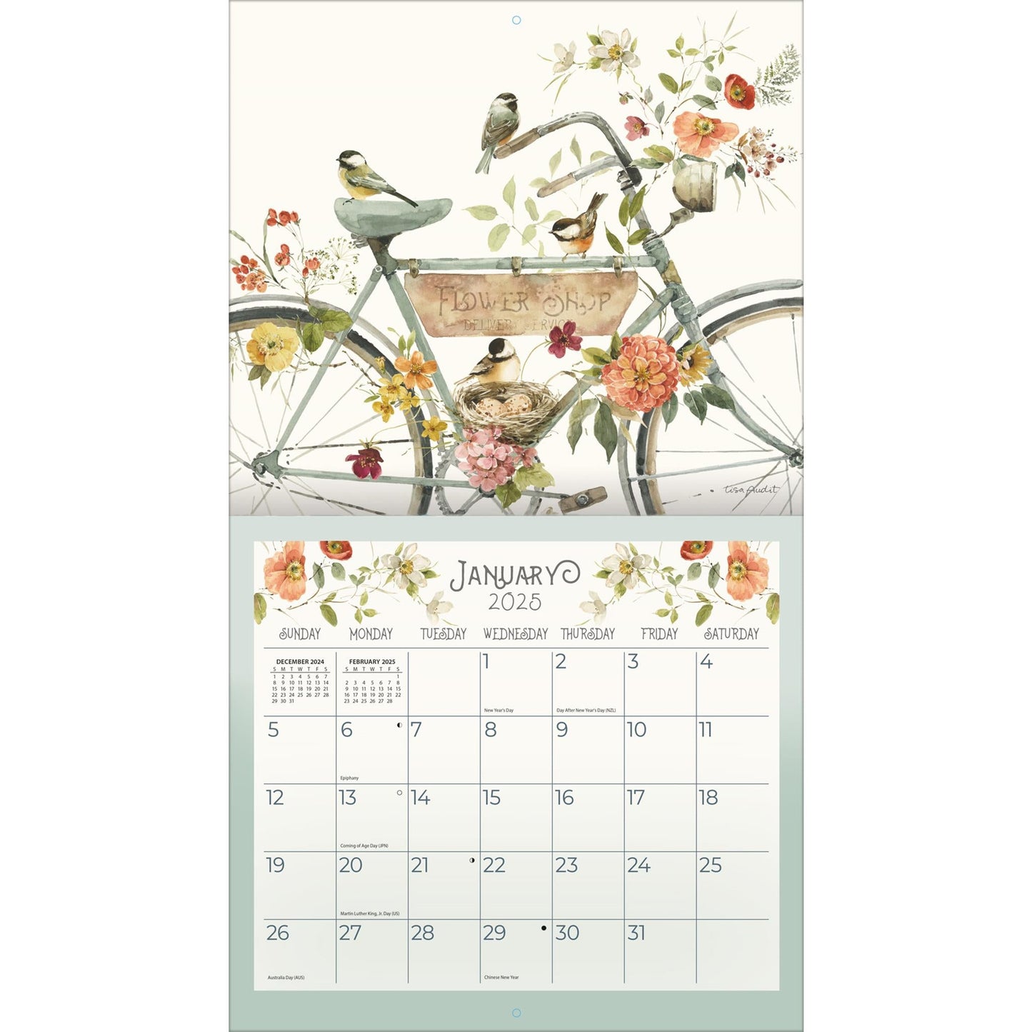 A Beautiful Ride Special Edition with Print Wall 2025 Calendar