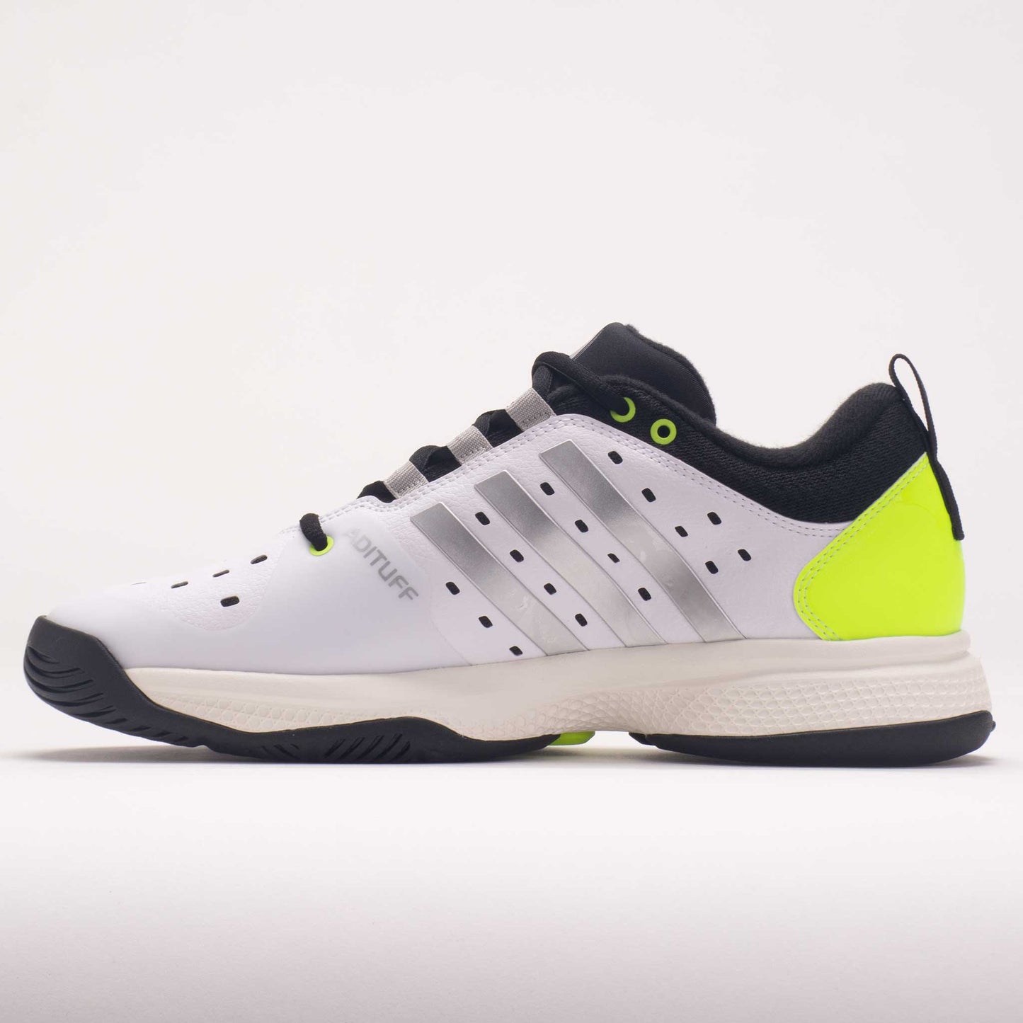 adidas Court Pickleball Men's White/Silver Met/Core Black