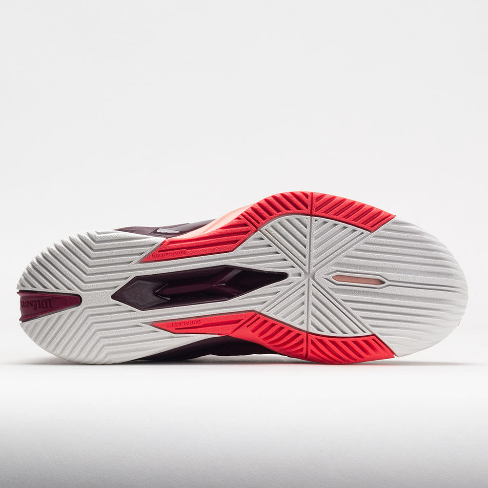 Wilson Rush Pro 4.0 Women's  Beet Red/White/Tropical Peach