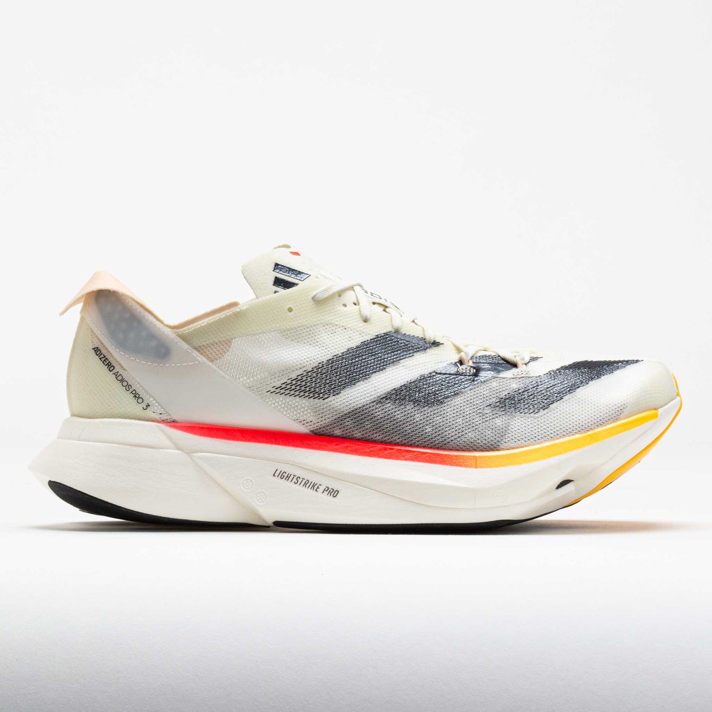 adidas adizero Adios Pro 3 Men's Ivory/Core Black/Crystal Sand