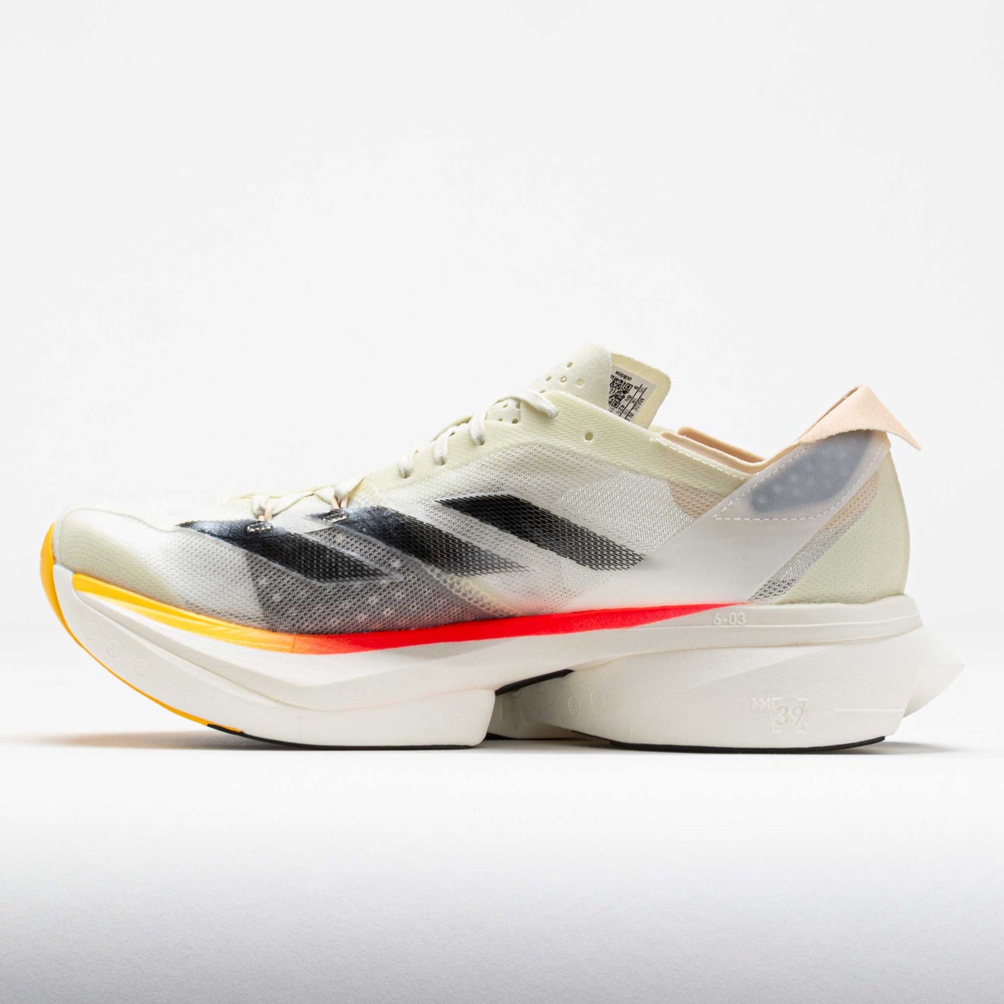 adidas adizero Adios Pro 3 Men's Ivory/Core Black/Crystal Sand