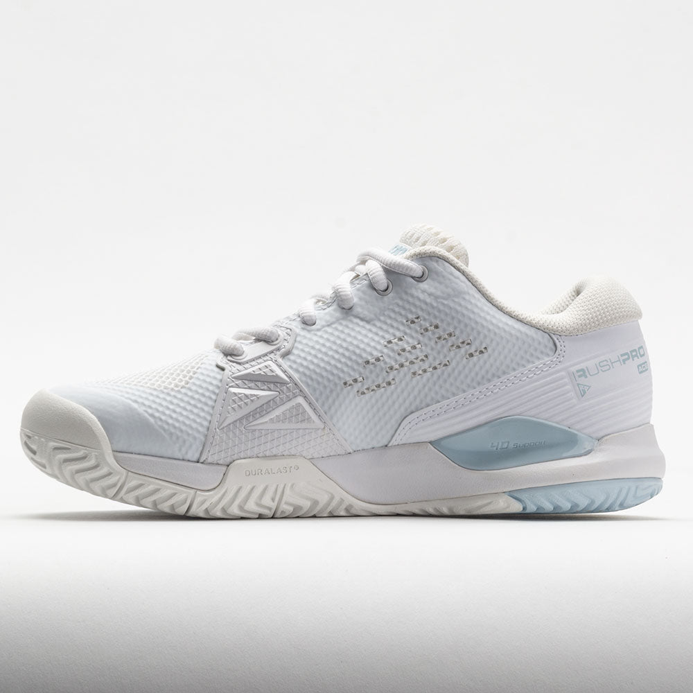 Wilson Rush Pro Ace Women's  White/White/Baby Blue