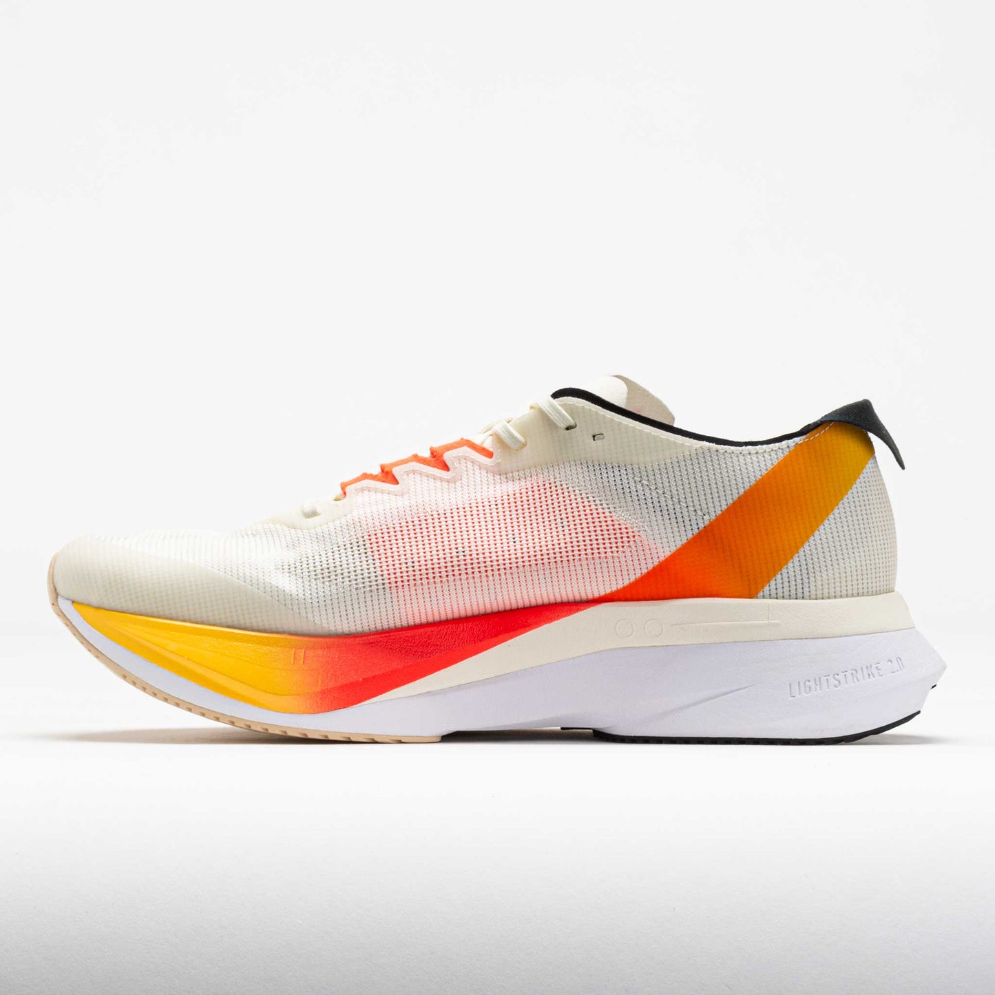 adidas adizero Boston 12 Men's Ivory/Core Black/Solar Red