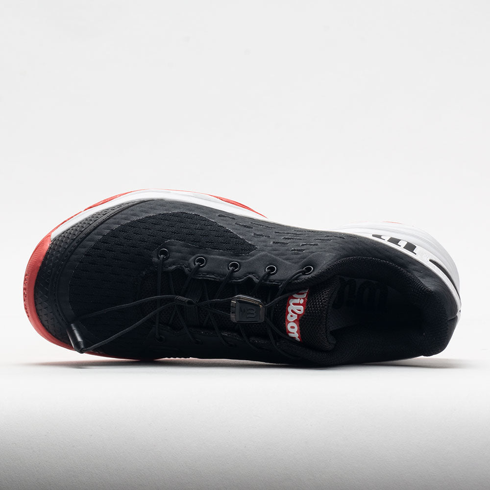 Wilson Rush Pro 4.0 Junior Quick Lace Black/White/Poppy Red