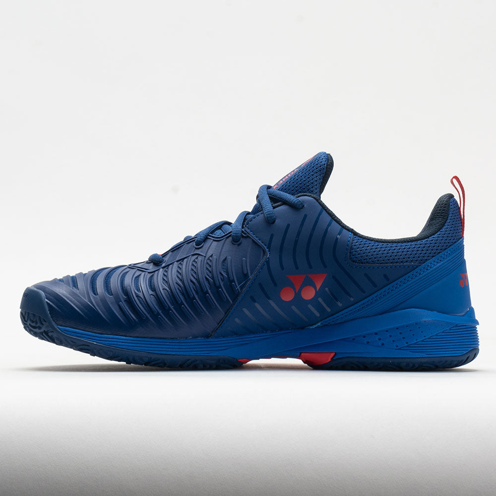 Yonex Power Cushion Sonicage 3 Clay Men's Navy/Red