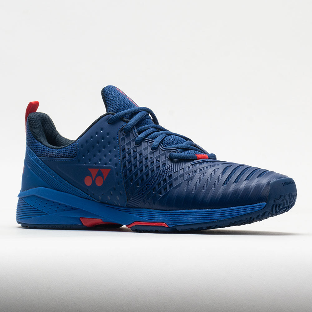 Yonex Power Cushion Sonicage 3 Clay Men's Navy/Red