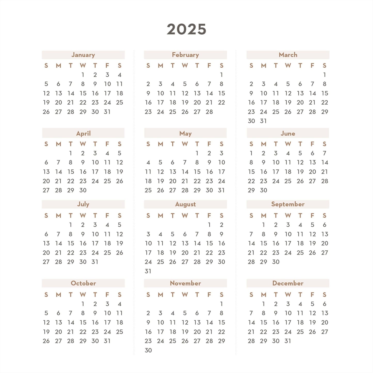 365 Daily Spells Box 2025 Calendar - Online Exclusive